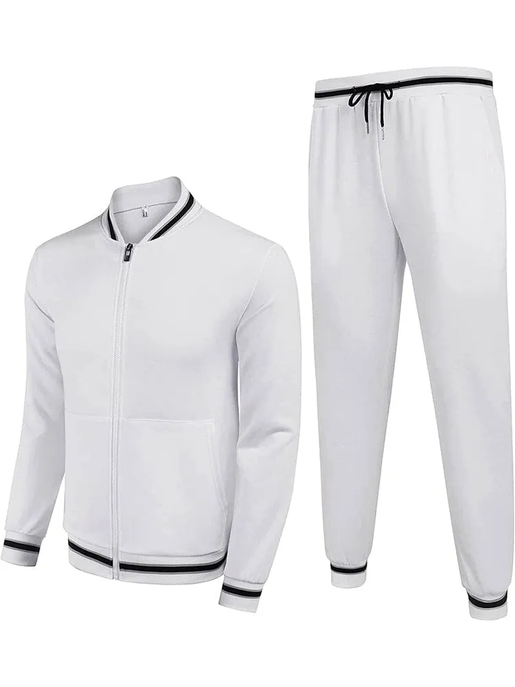 2 Piece Athletic Jogging Suit Sets With Pockets (US Only)