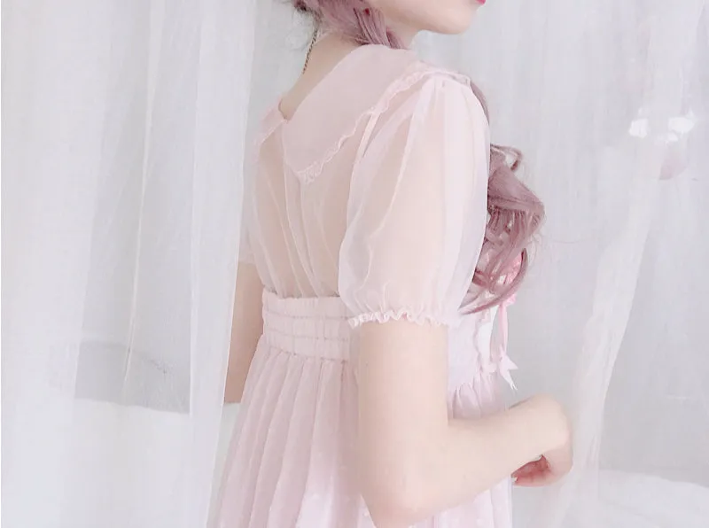 [2020 New] Yuki Hime Single Collar Pastel Babydoll Inner Blouse