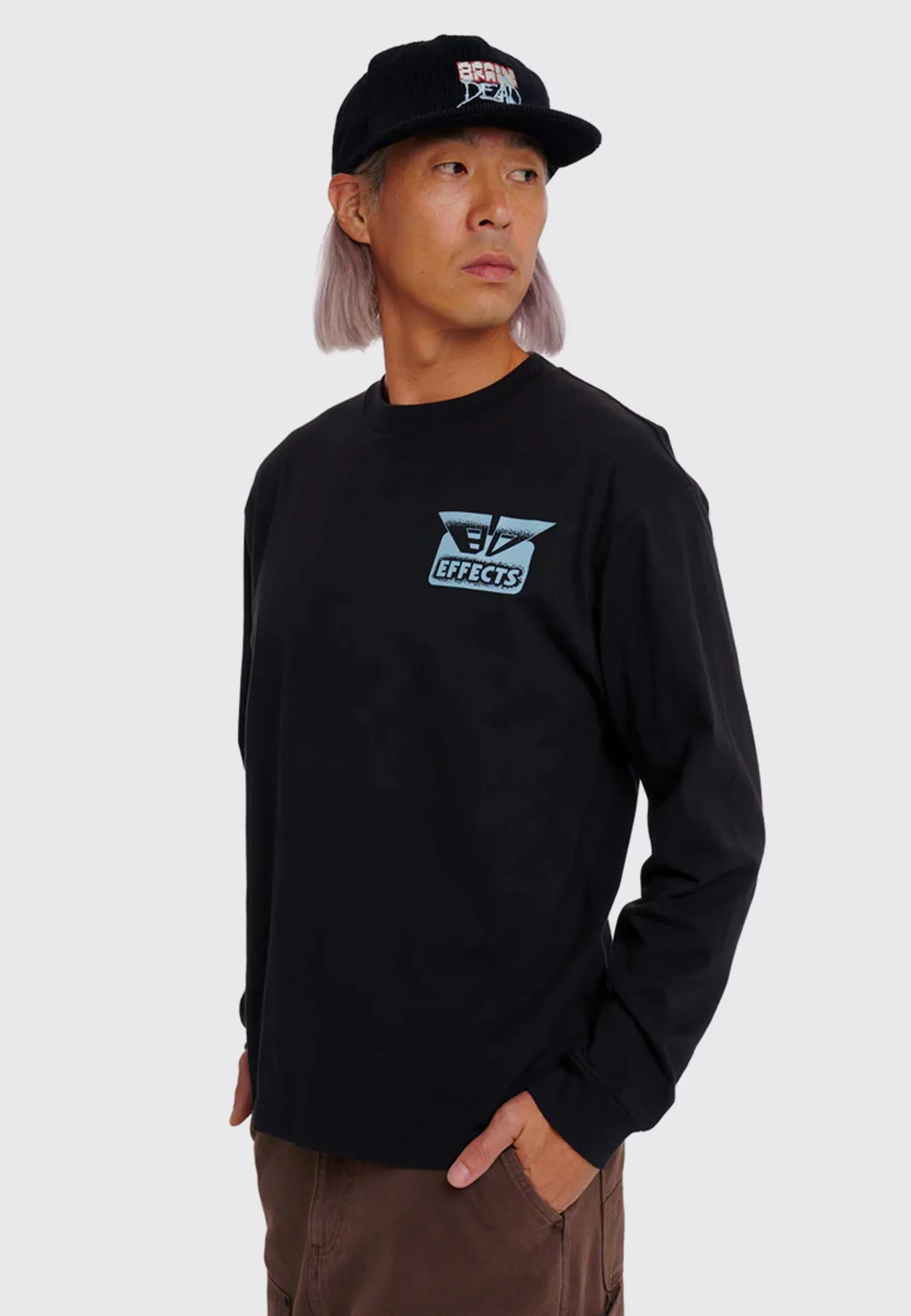 4D Vision Long Sleeve T-Shirt - Black