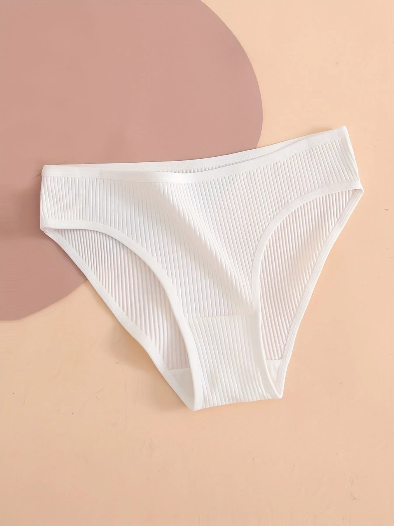 5Pack of Ribbed Briefs Comfortable Breathable and Stylish Lingerie