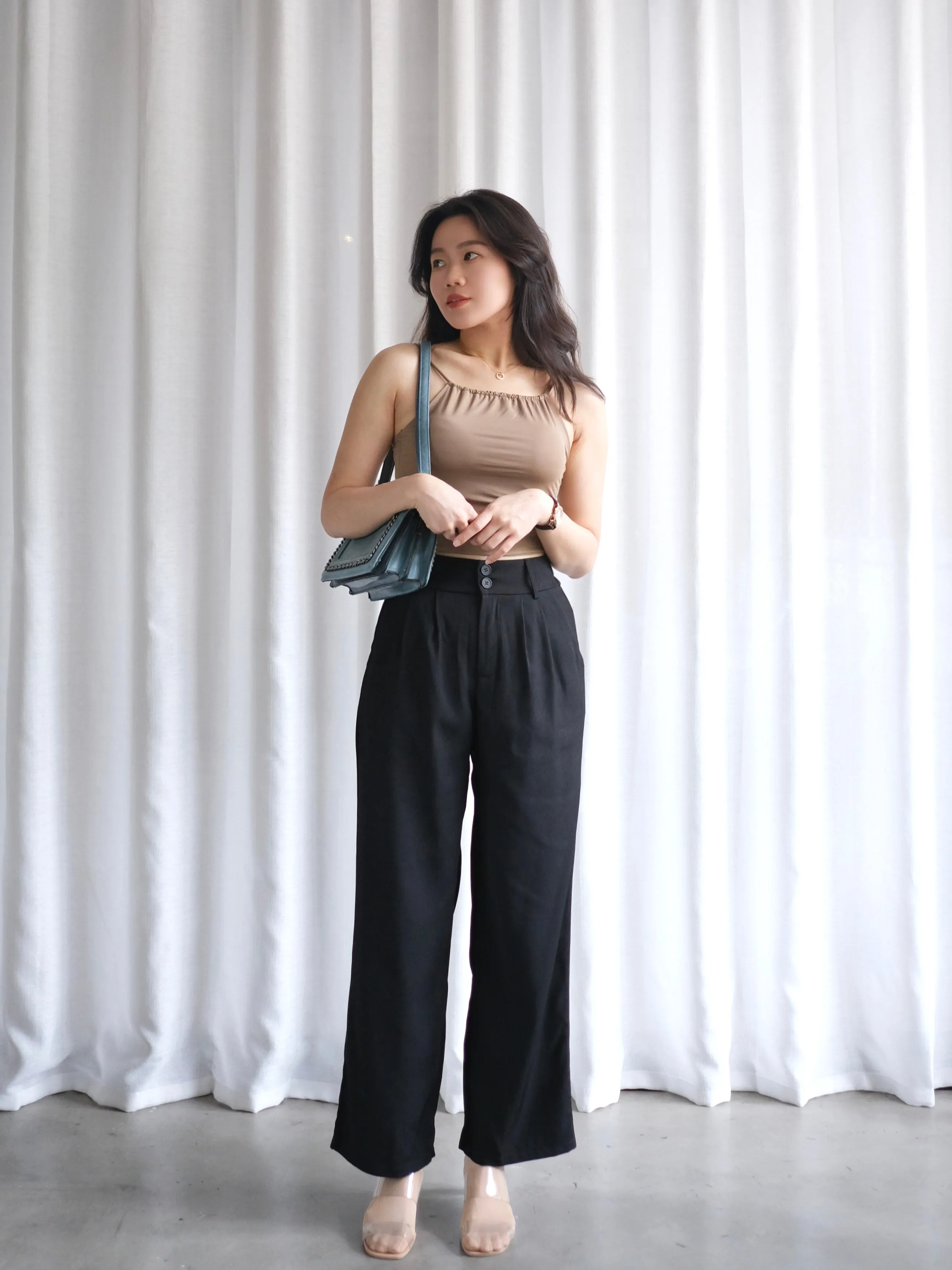 ACEWIN Basic Premium High Waist Trousers (Size S-XL) 501761