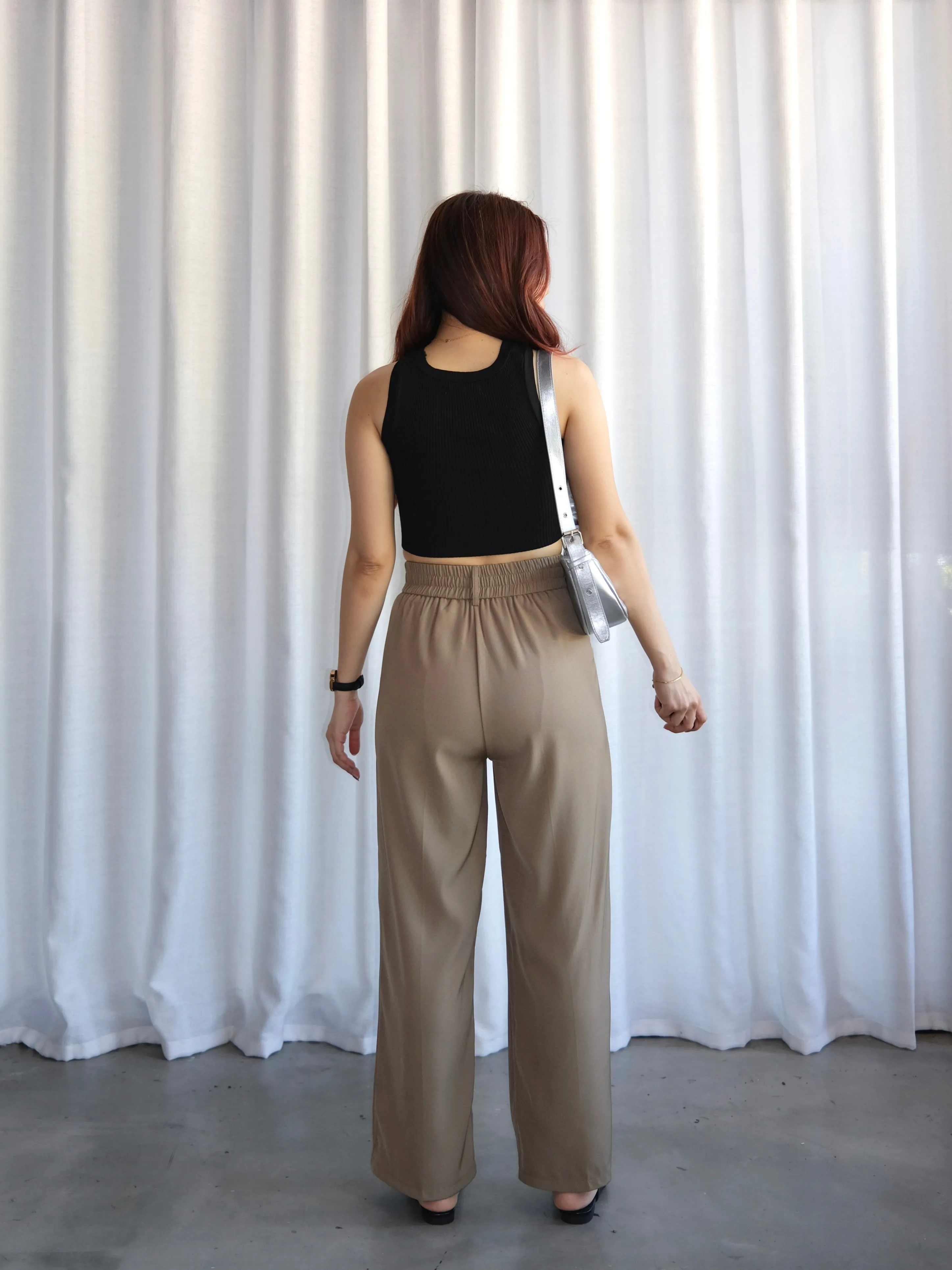 ACEWIN Basic Premium High Waist Trousers (Size S-XL) 501761