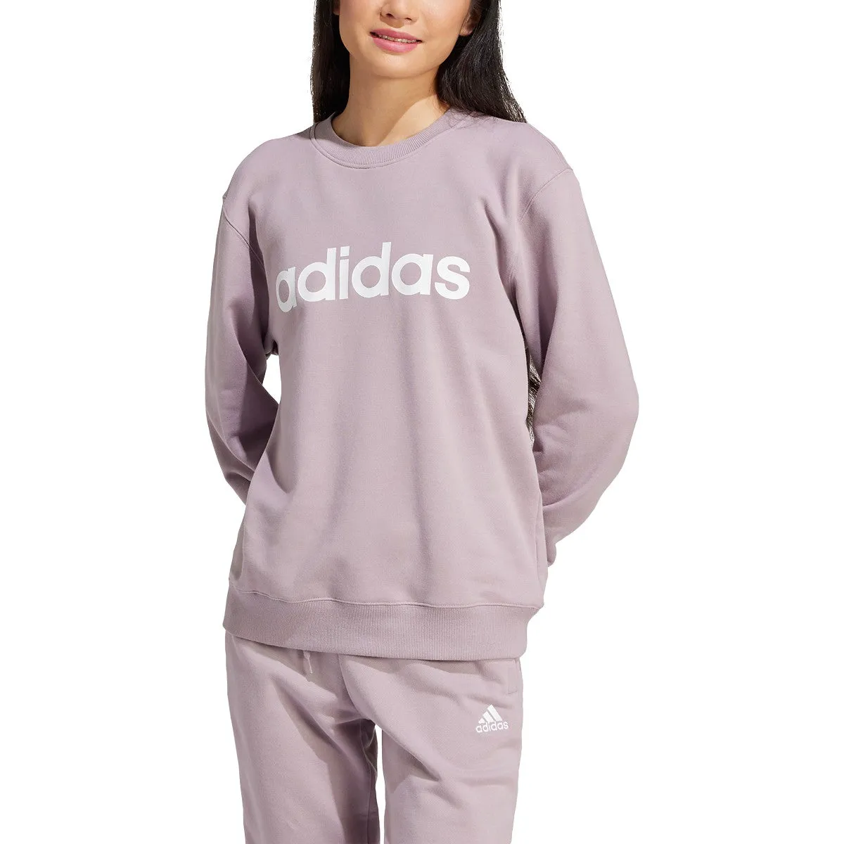 adidas Women's Essentials Linear Sweatshirt