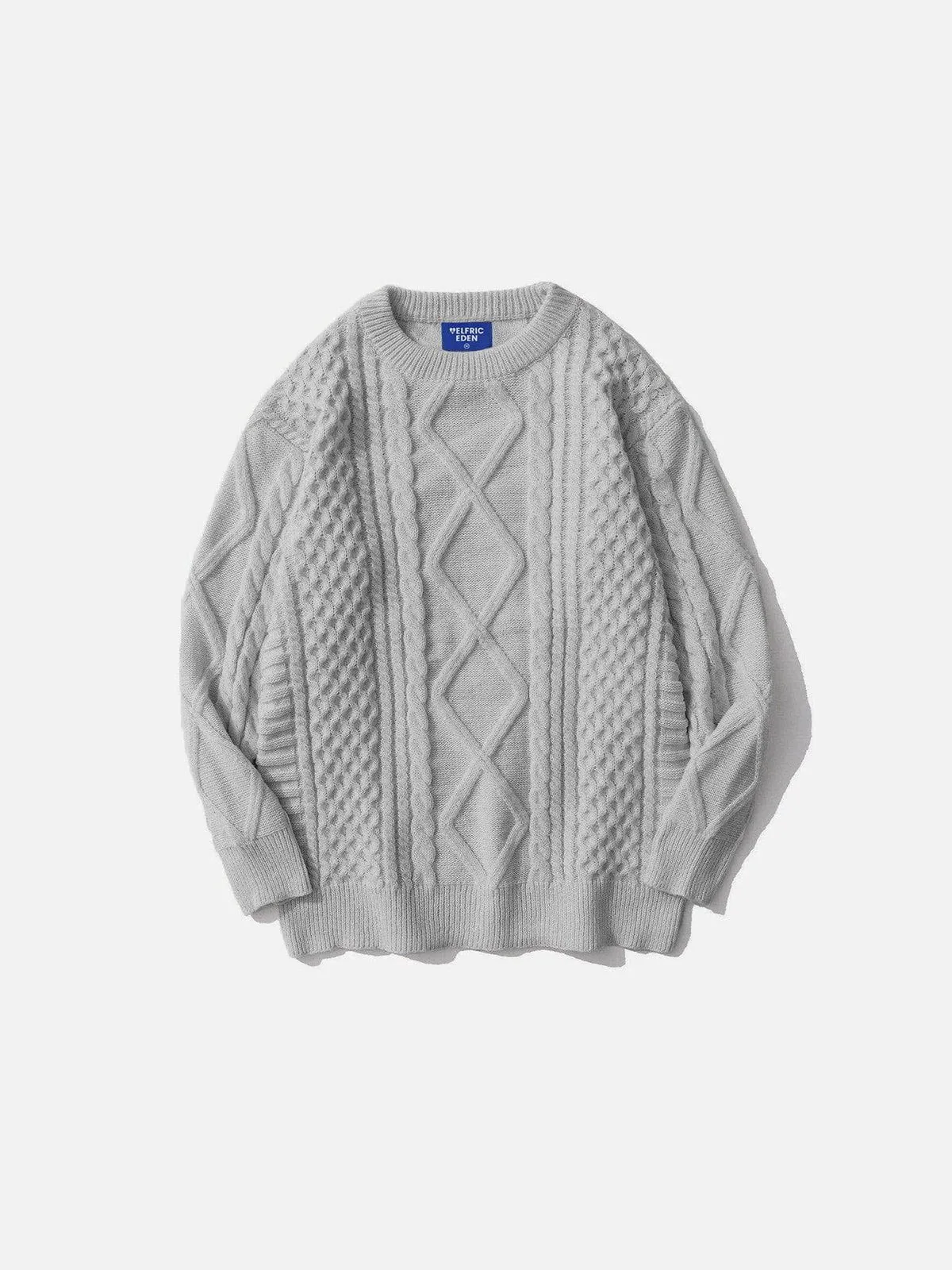 Analeigh™ | Retro Textured Knit Sweater