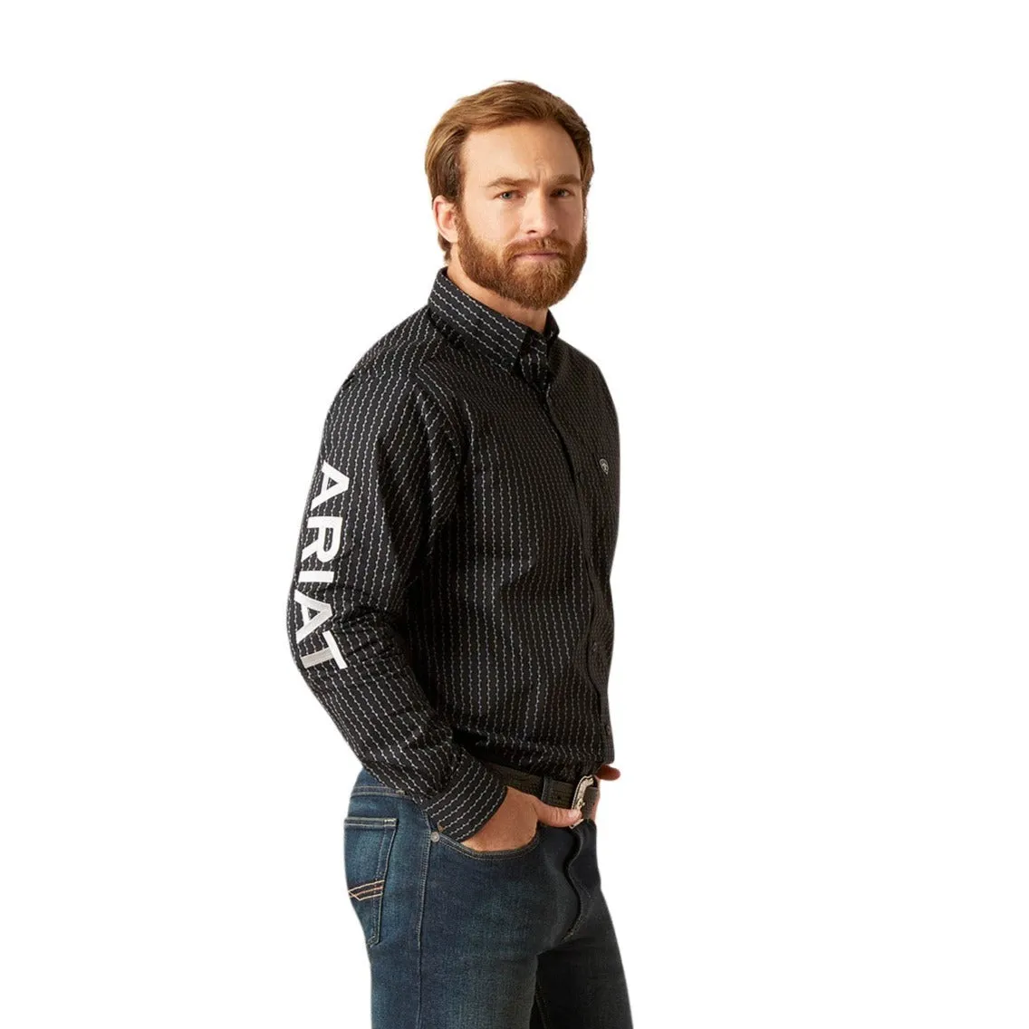 Ariat Men's Fitted Long Sleeve Shirt WOODSON