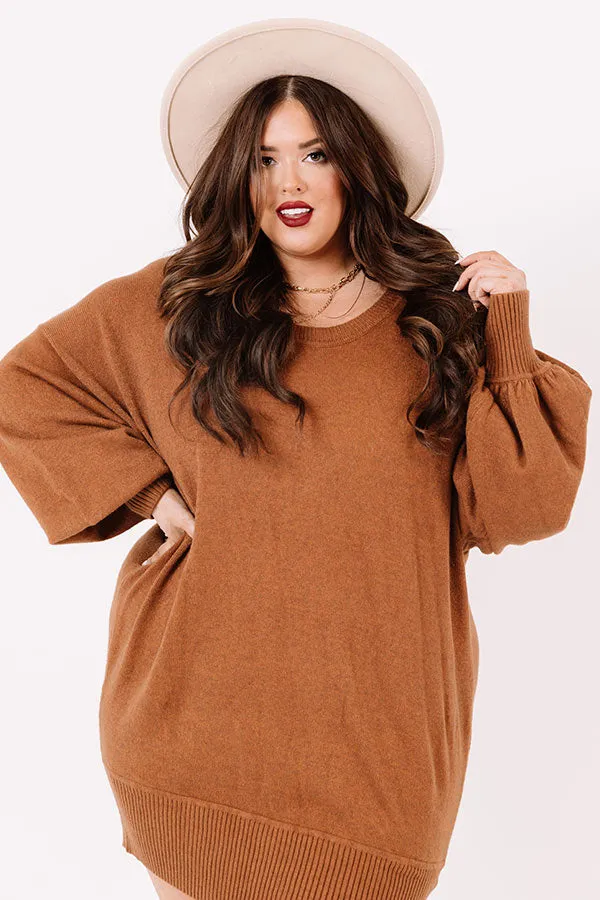 Aspen Sightseeing Tunic Sweater  Curves