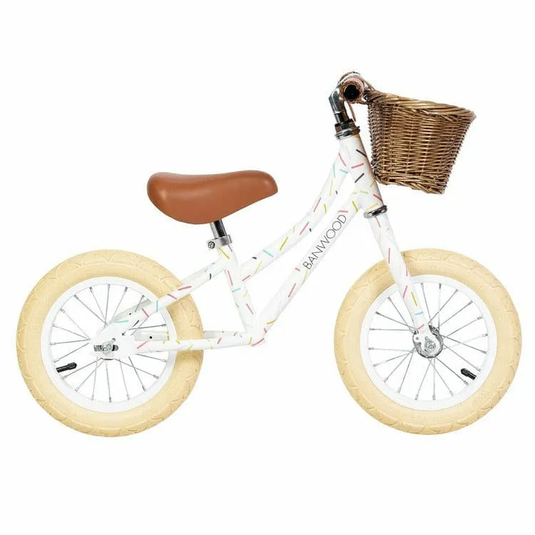 Banwood x Marest First Go! Balance Bike - Allegra White