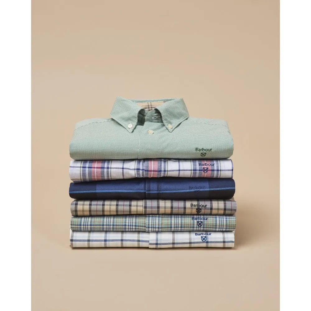 Barbour Spillman Mens Shirt - Olive