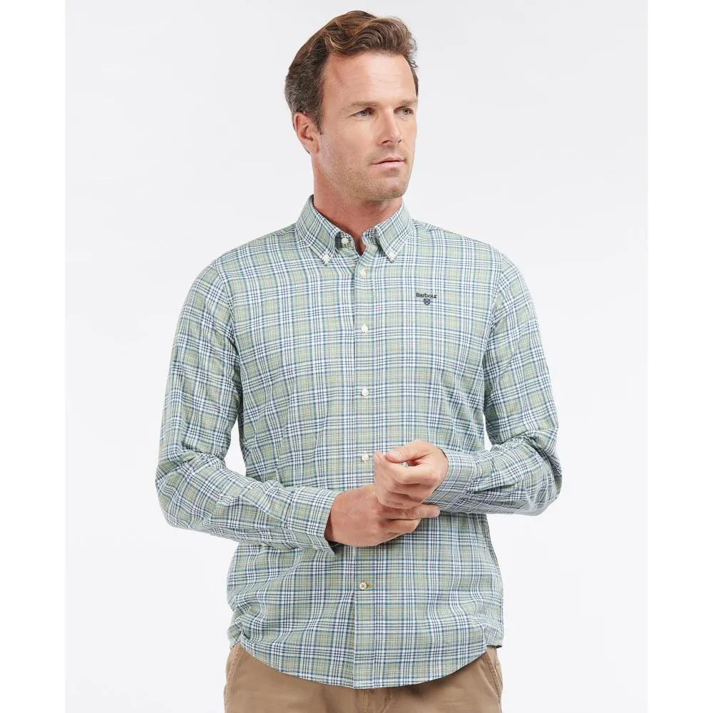 Barbour Spillman Mens Shirt - Olive