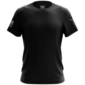 Basic - Black   Gray Short Sleeve Shirt