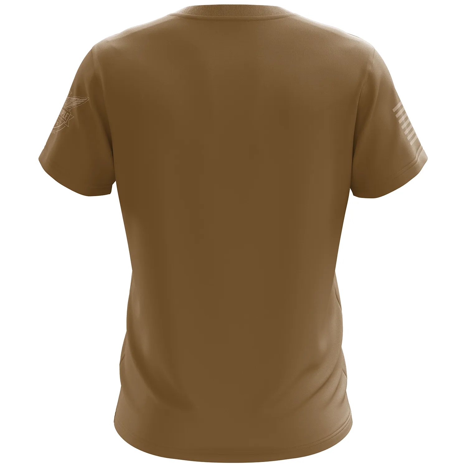 Basic - Coyote   Tan Short Sleeve Shirt