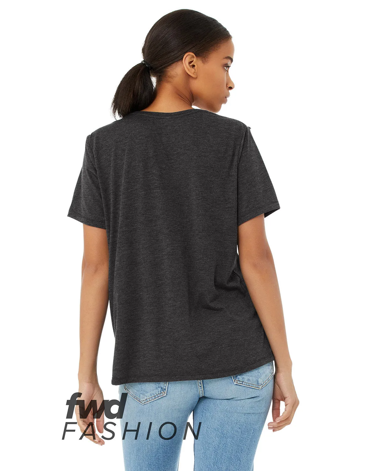 Bella   Canvas FWD Fashion Ladies' Flowy Pocket T-Shirt