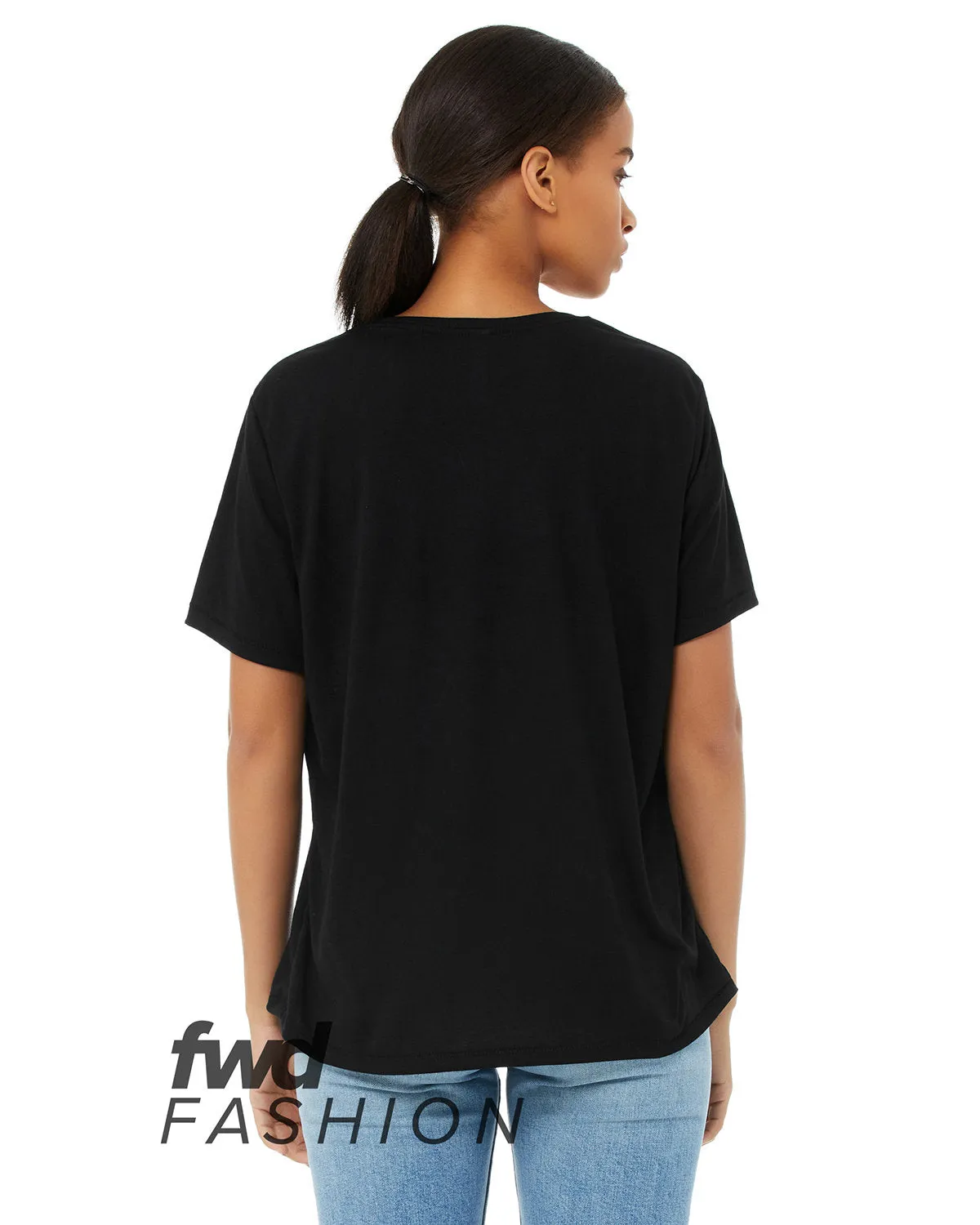 Bella   Canvas FWD Fashion Ladies' Flowy Pocket T-Shirt