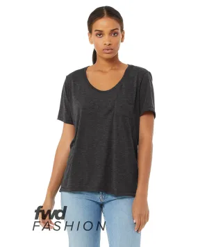 Bella   Canvas FWD Fashion Ladies' Flowy Pocket T-Shirt