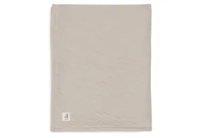 Blanket Cradle 75x100cm Soft Waves - Nougat