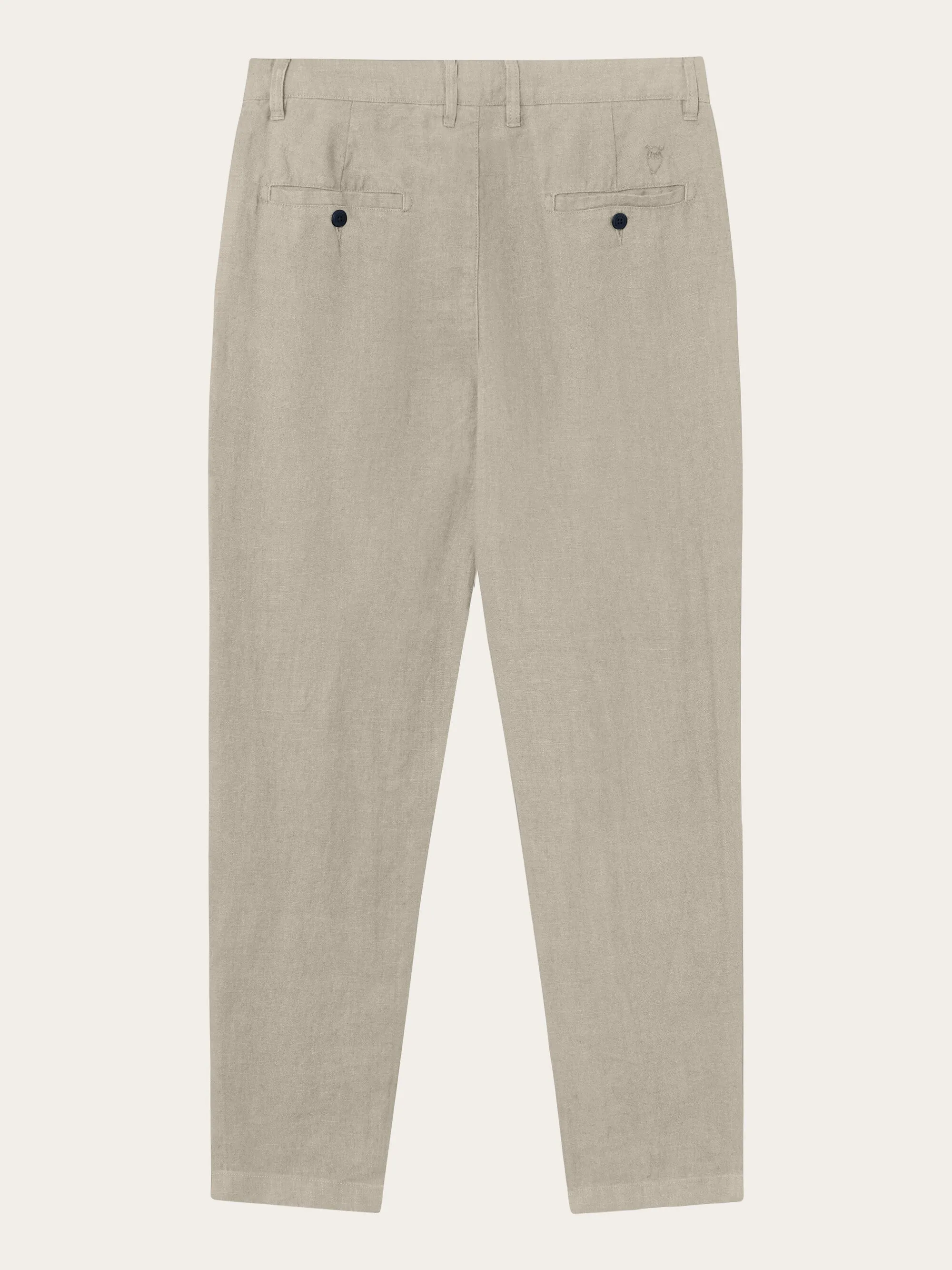 BOB loose linen pant - Light feather gray