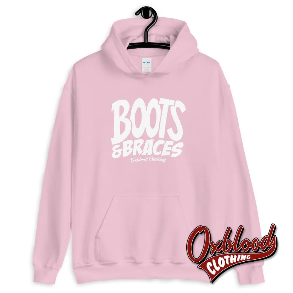 Boots and Braces Hoodie - Oi! Sweatshirt / Street Punk Jumper / Hardcore Sweater