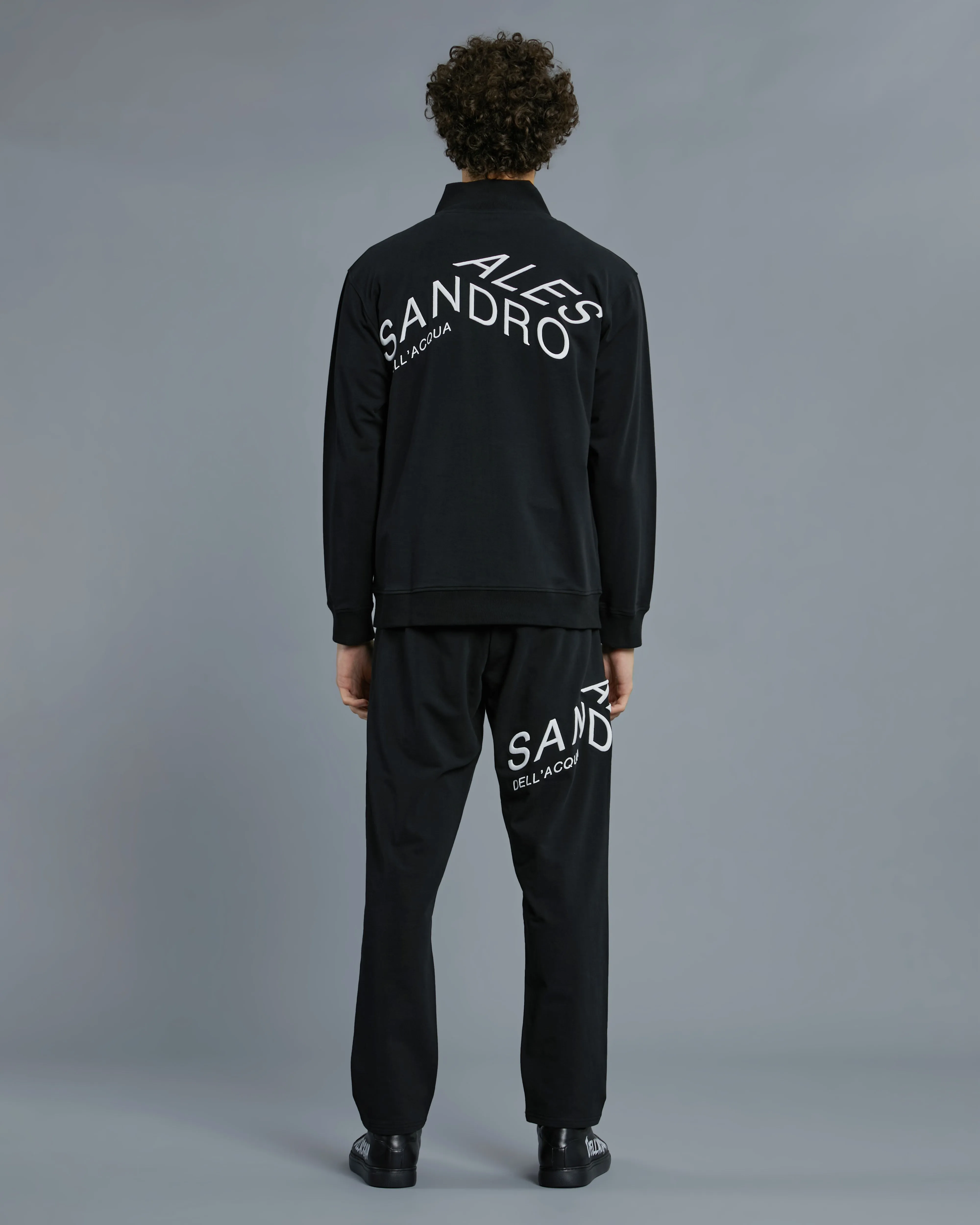 Brand Embroidered Track Jacket