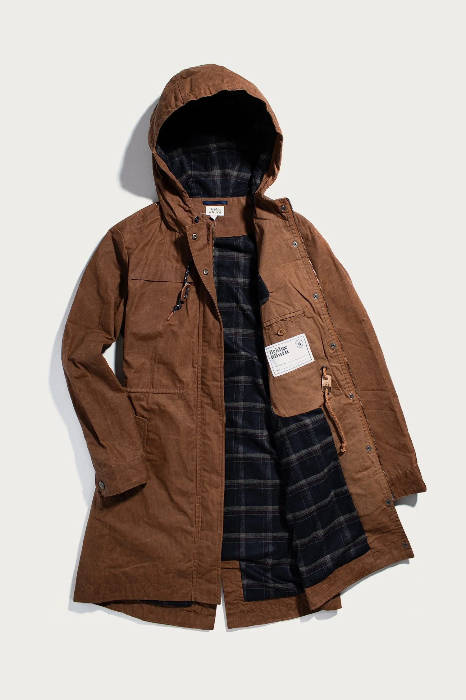 Briar Parka / Hickory Waxed Ripstop