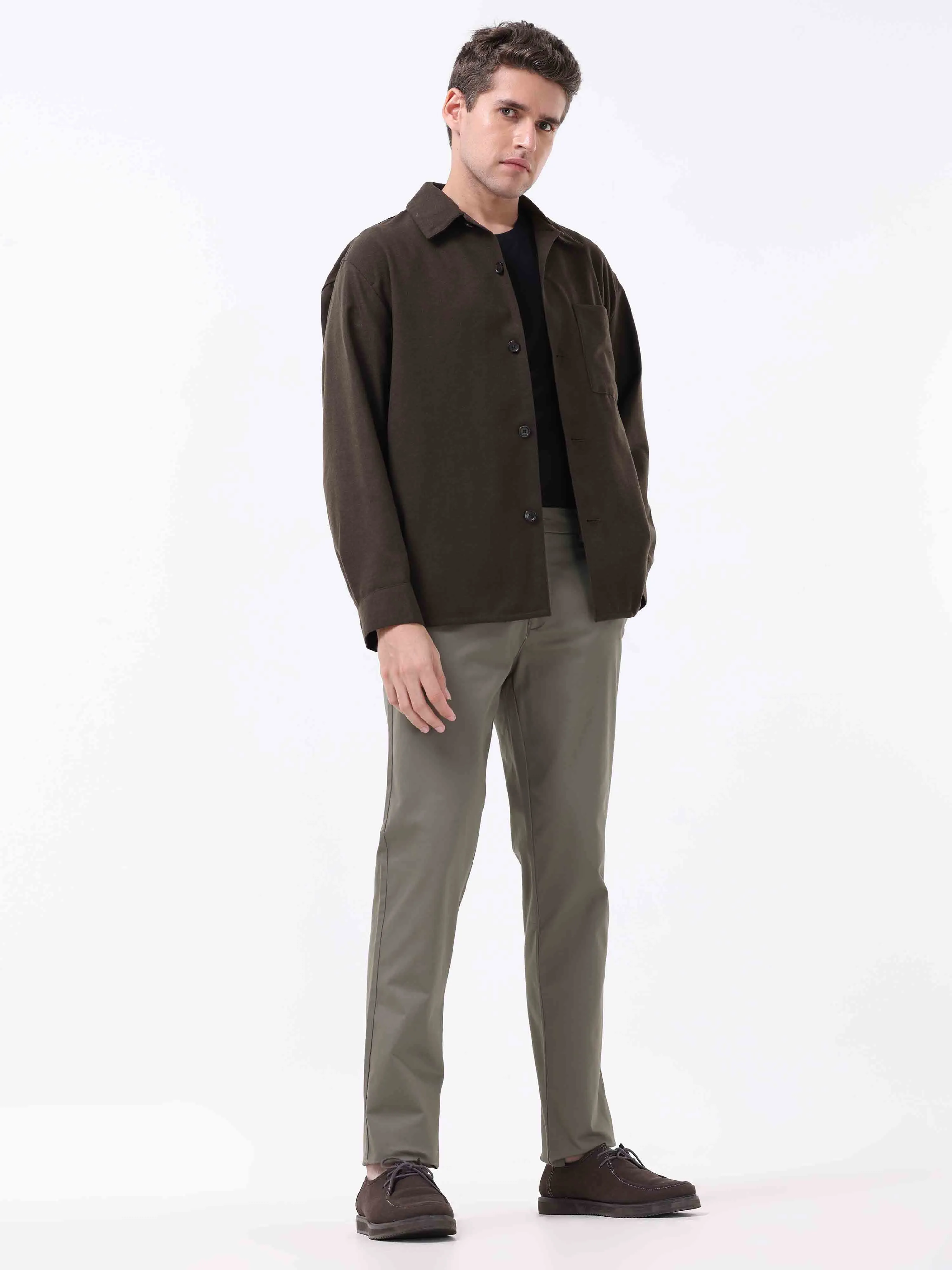 Broken Signature Olive Chino