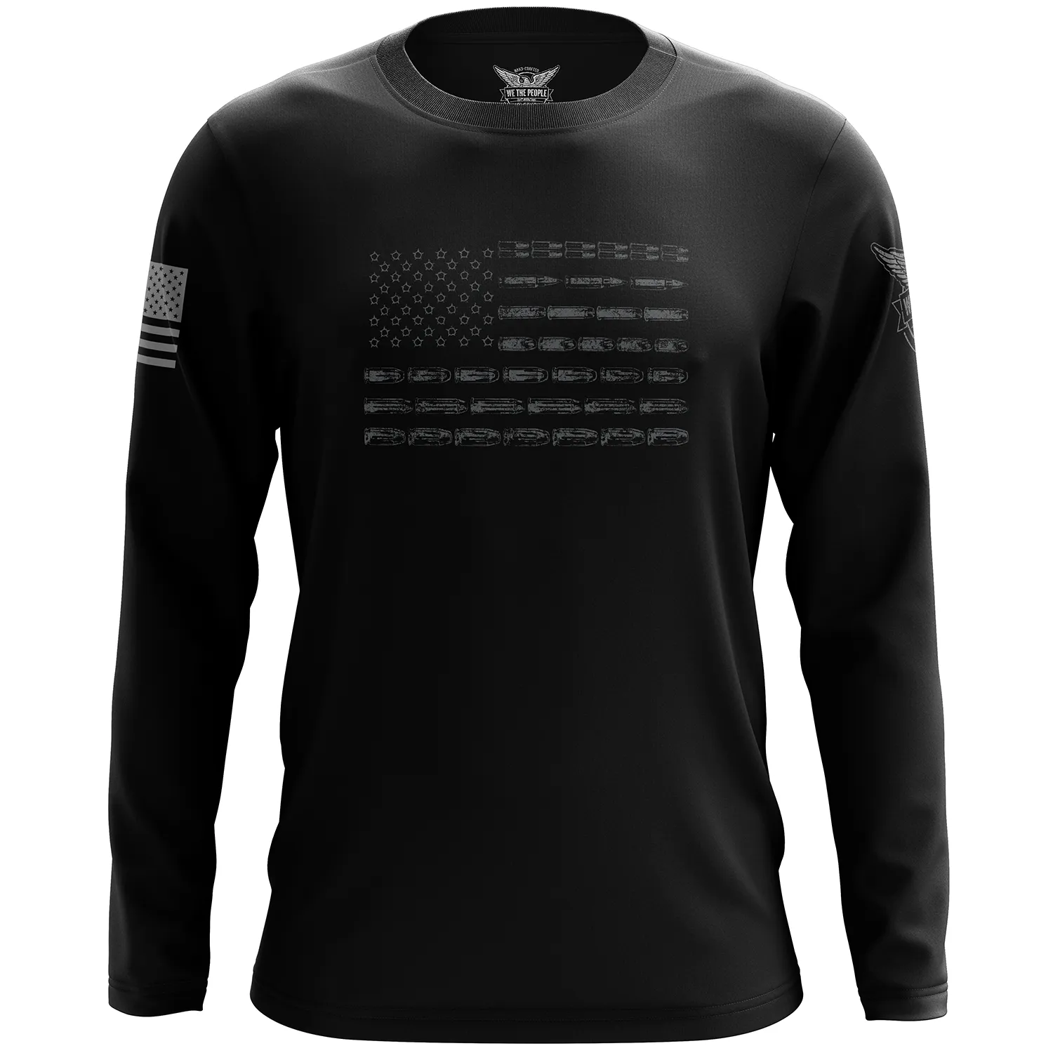 Bullet Flag Long Sleeve Shirt