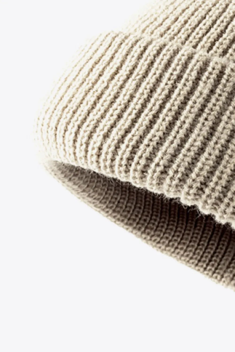 Calling For Winter Rib-Knit Beanie