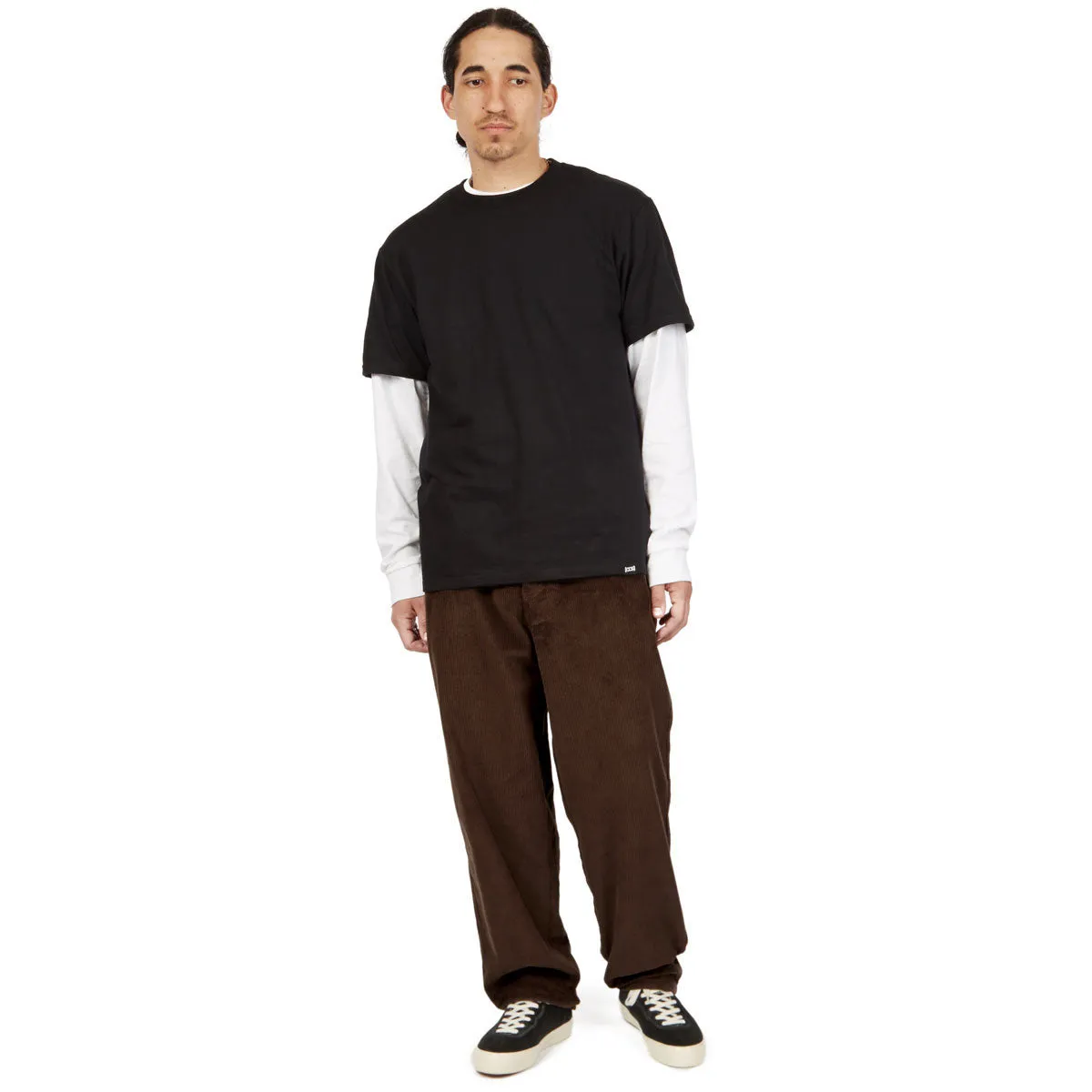 CCS Baggy Taper Corduroy Pants - Brown