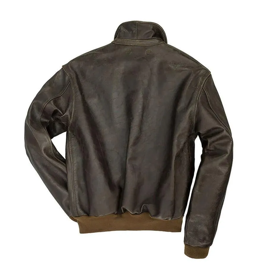 Cockpit USA Mens Tokyo Raiders Horsehide A-2 Flight Jacket