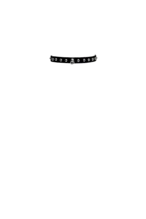 Cocoa Leather Choker