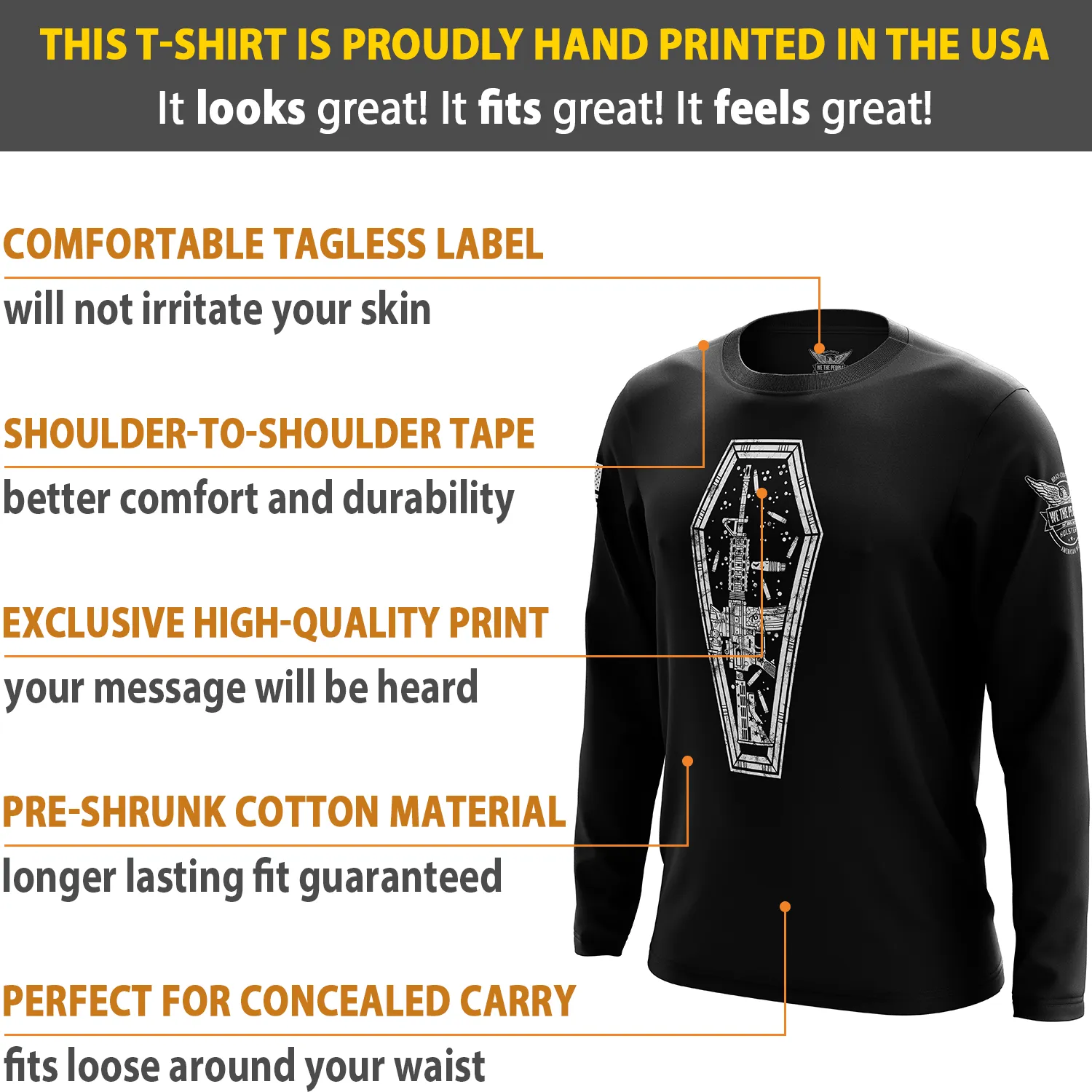 Coffin Carry Long Sleeve Shirt