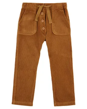 Corduroy Trousers in Kraft