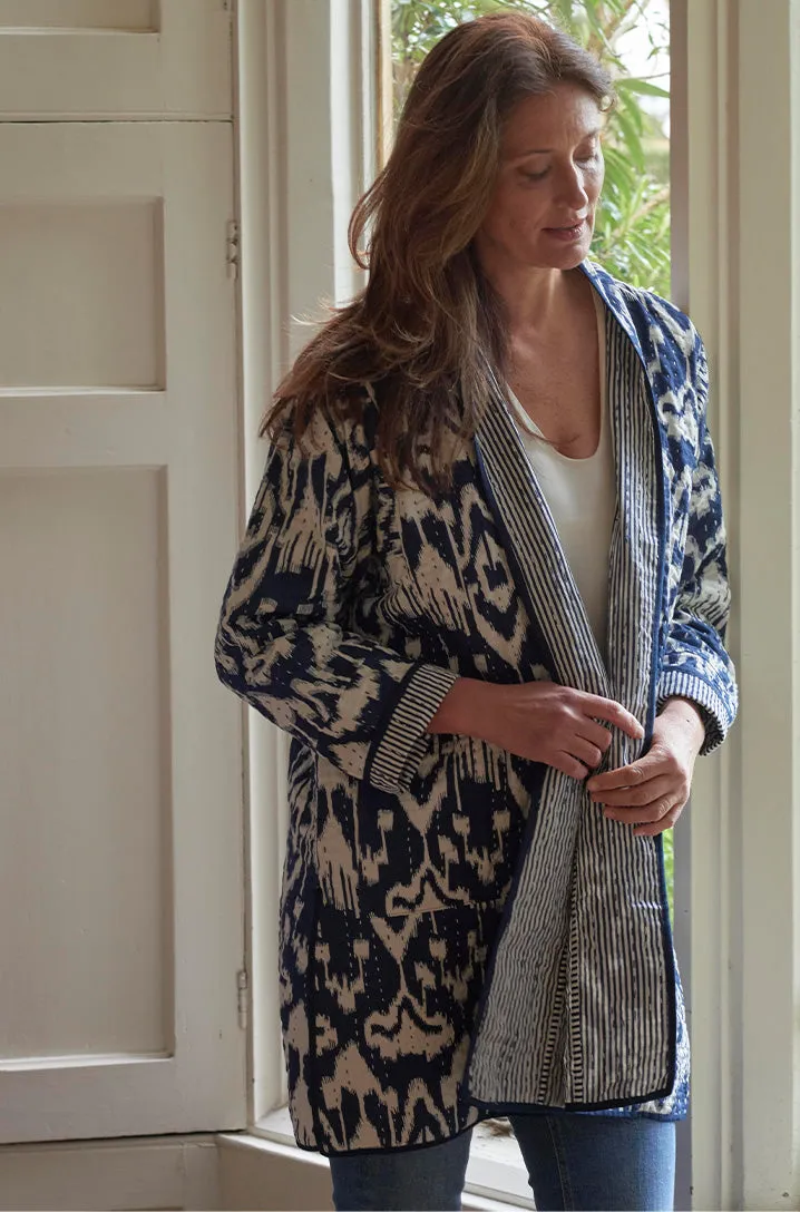 Cotton Kantha 'Orissa' Jacket