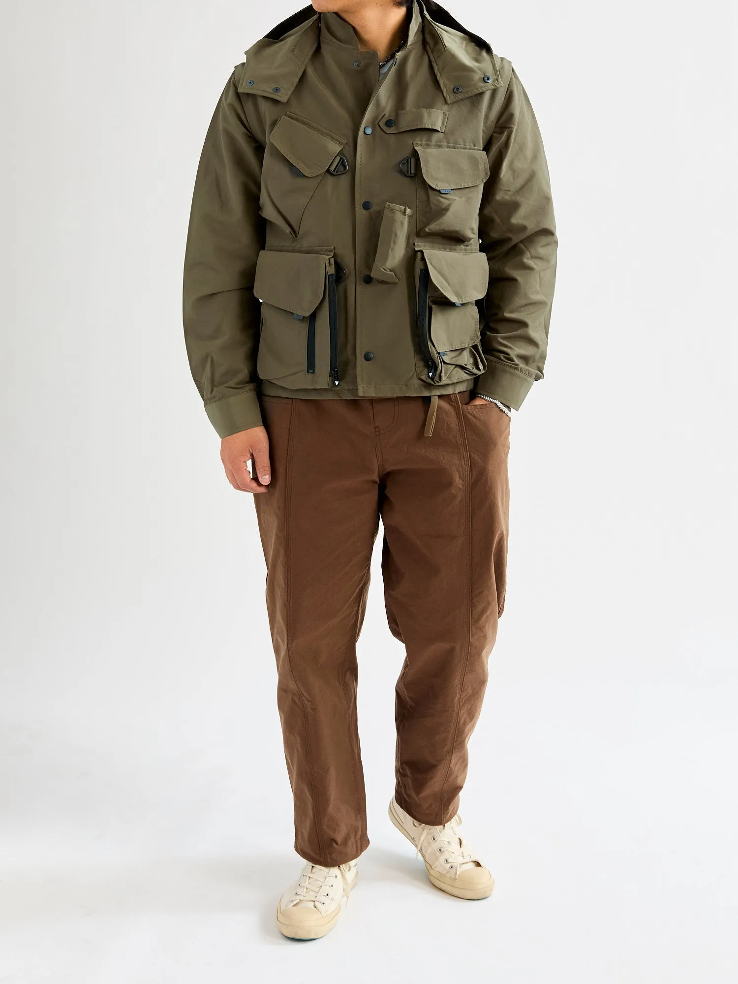 Crossgrain Tenkara Trout Parka in Olive