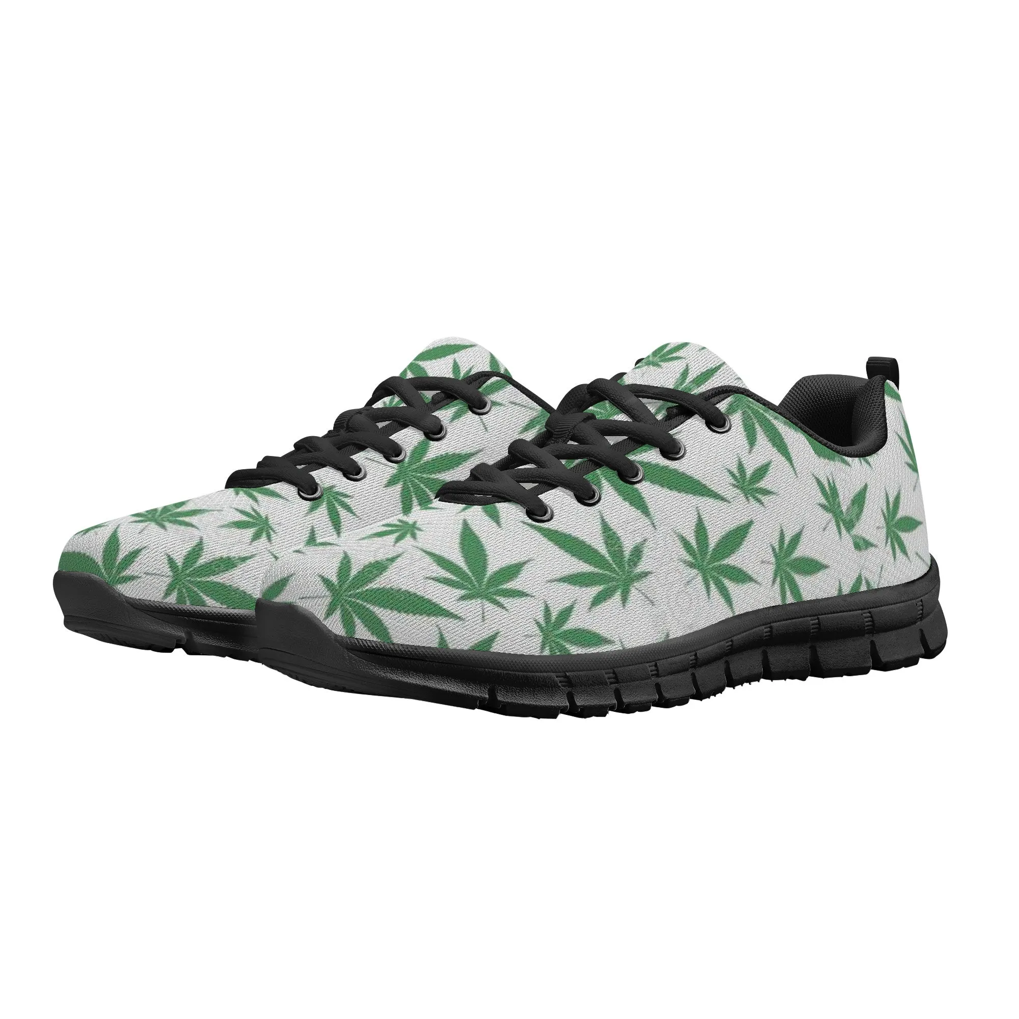 Custom Weed Sneakers | Low Top Customized | Shoe Zero