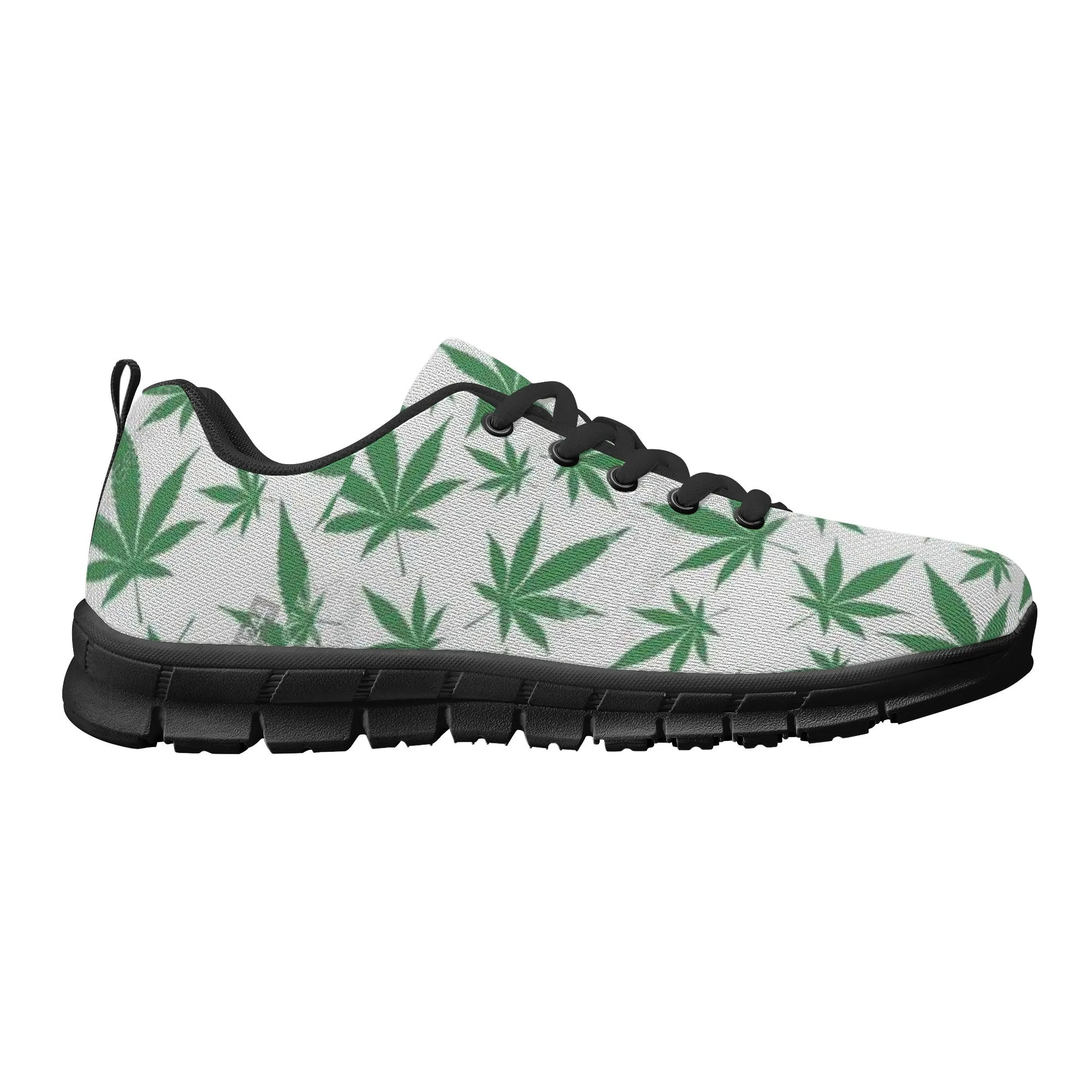 Custom Weed Sneakers | Low Top Customized | Shoe Zero