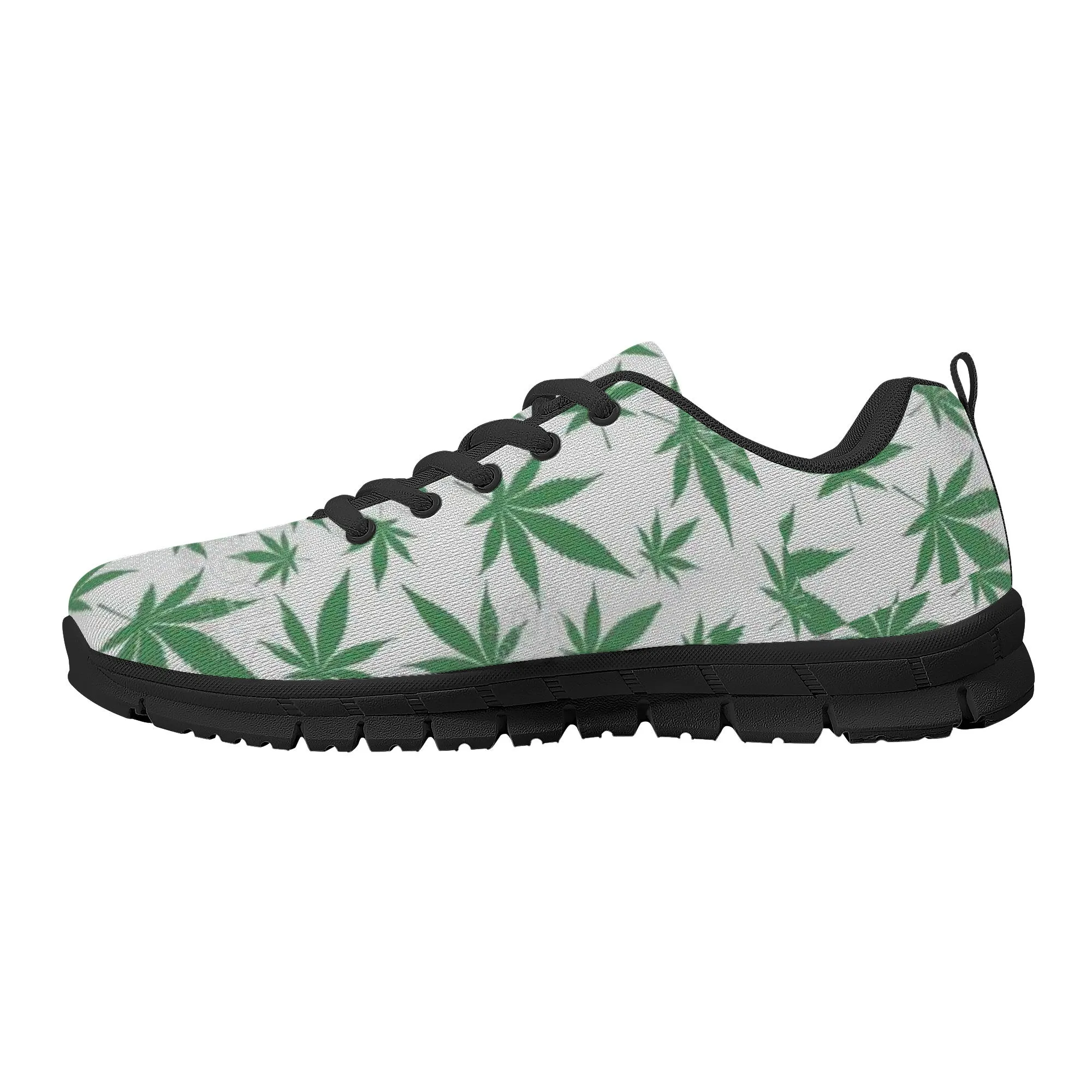 Custom Weed Sneakers | Low Top Customized | Shoe Zero