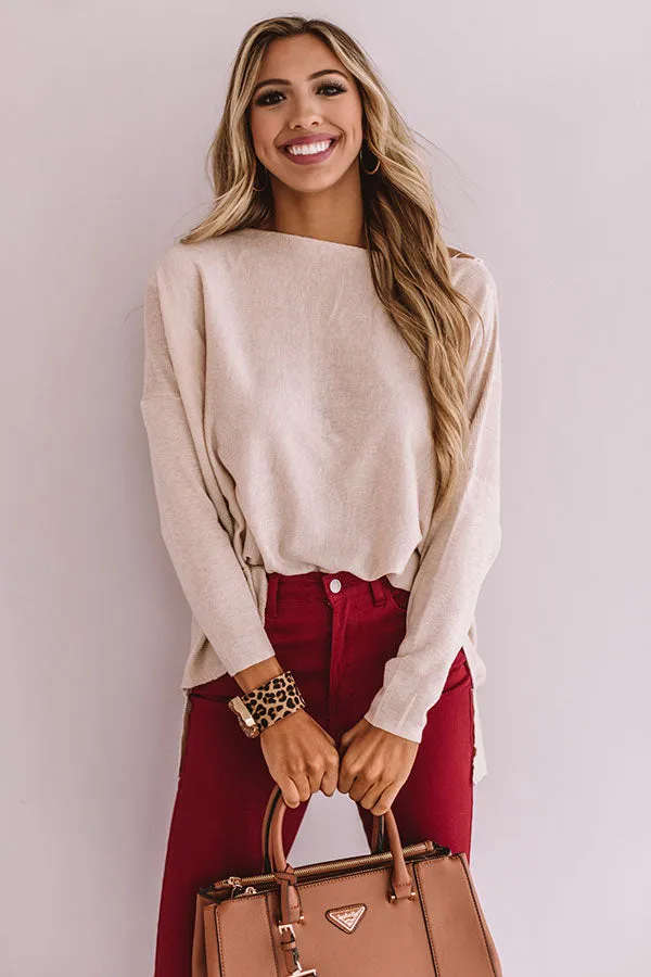 Cute And Capable Shift Top In Birch