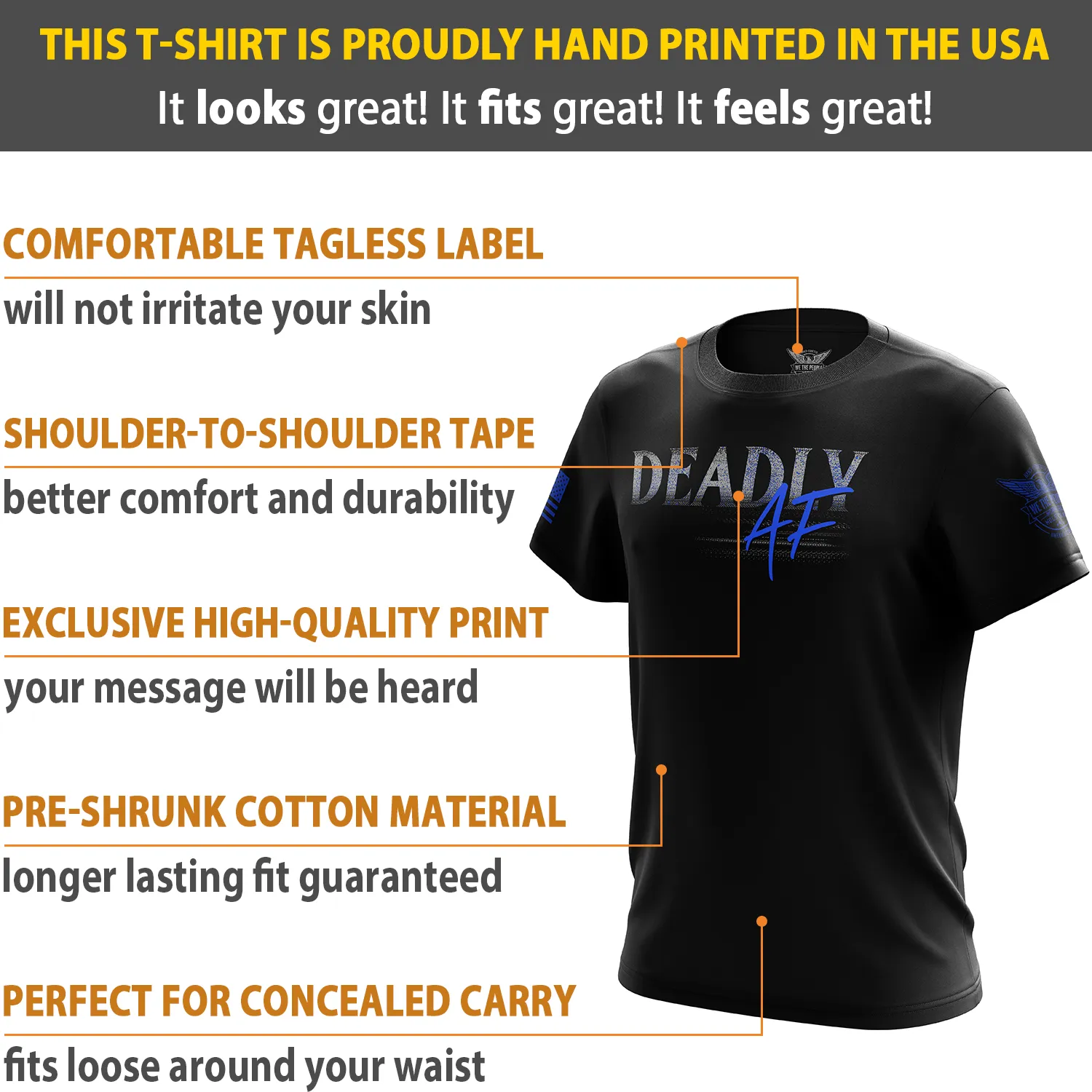 Deadly AF Short Sleeve Shirt