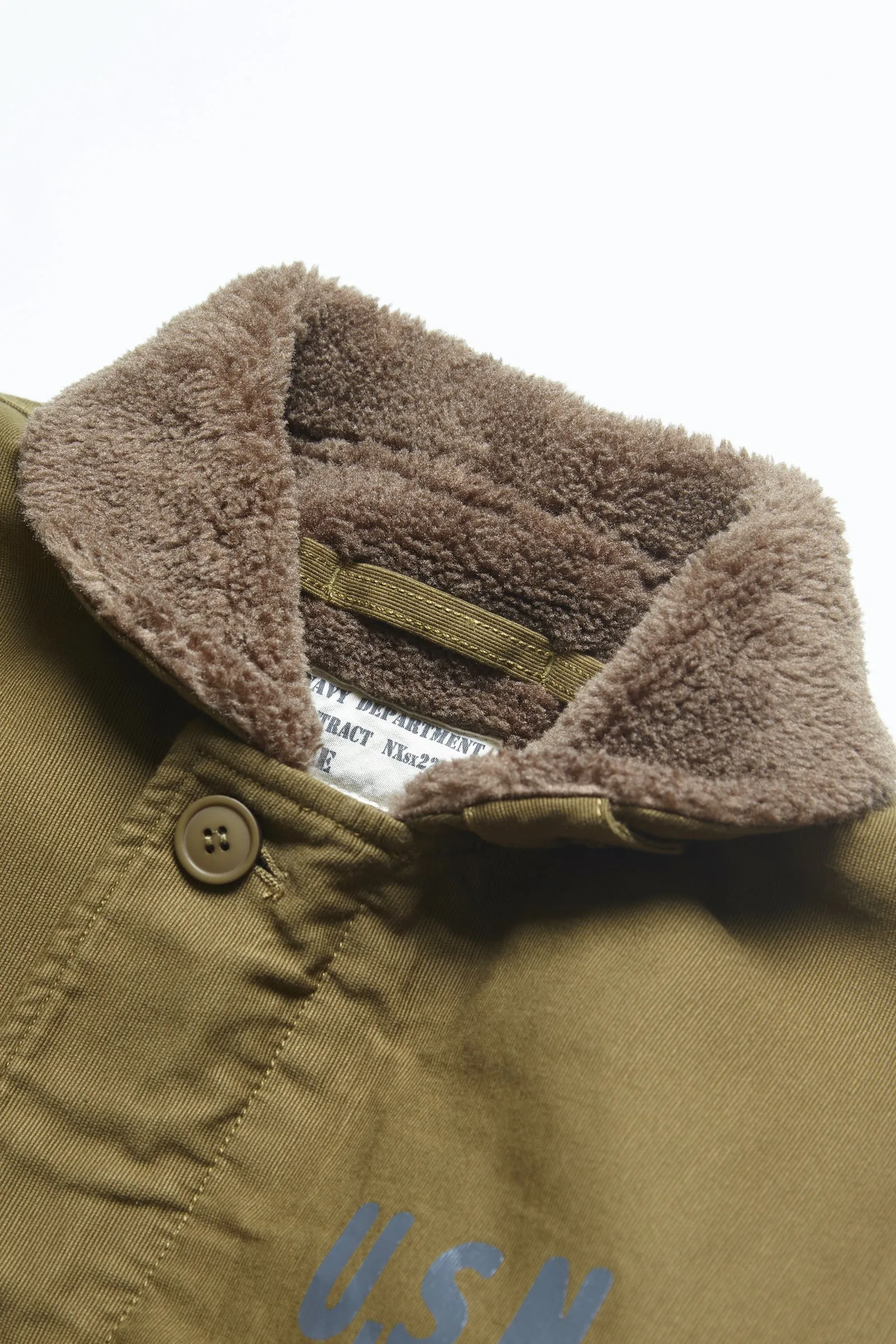 Deadstock - USN N1 Deck Jacket - Olive