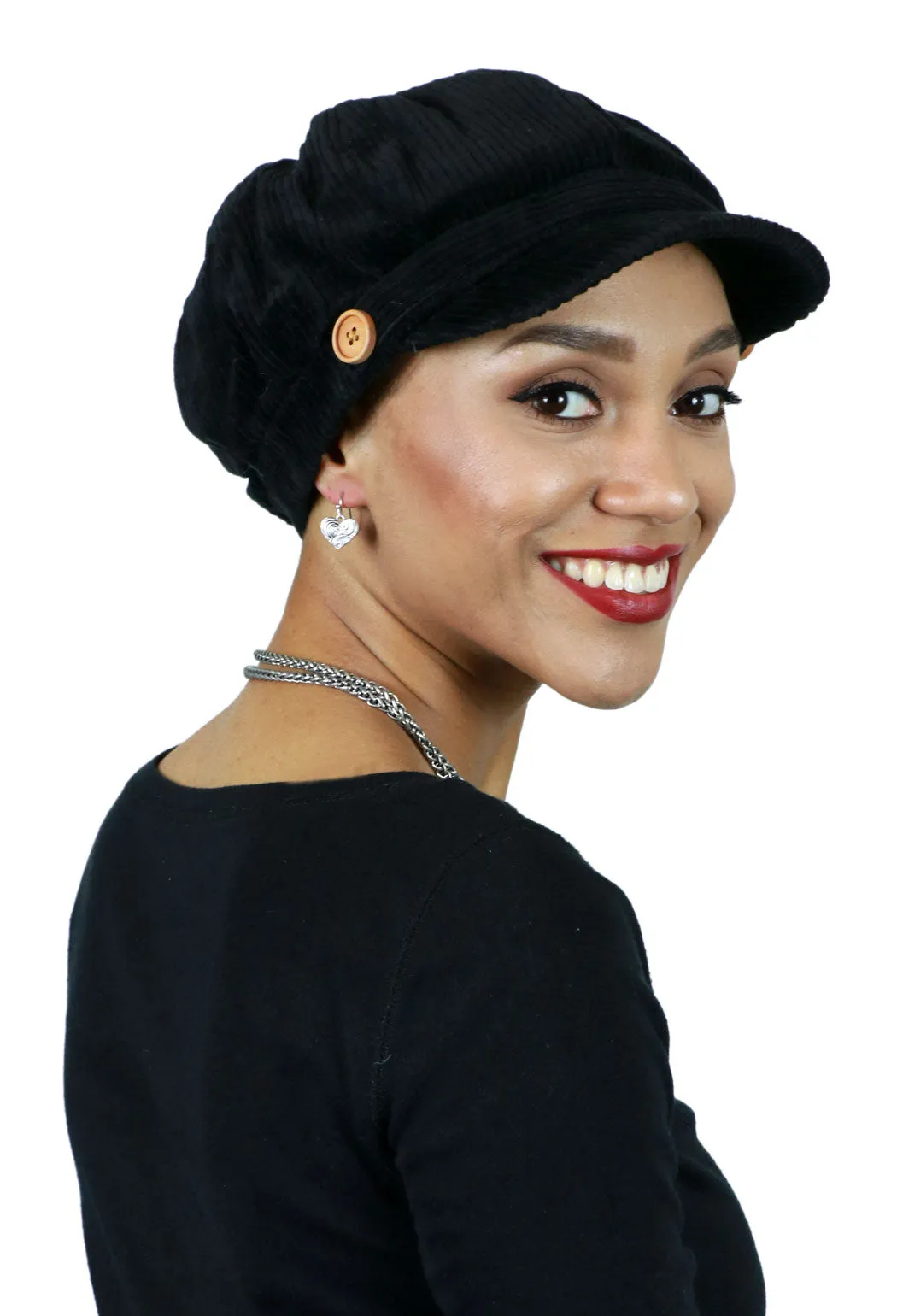 Dublin Chenille Newsboy Cabbie Cap for Women