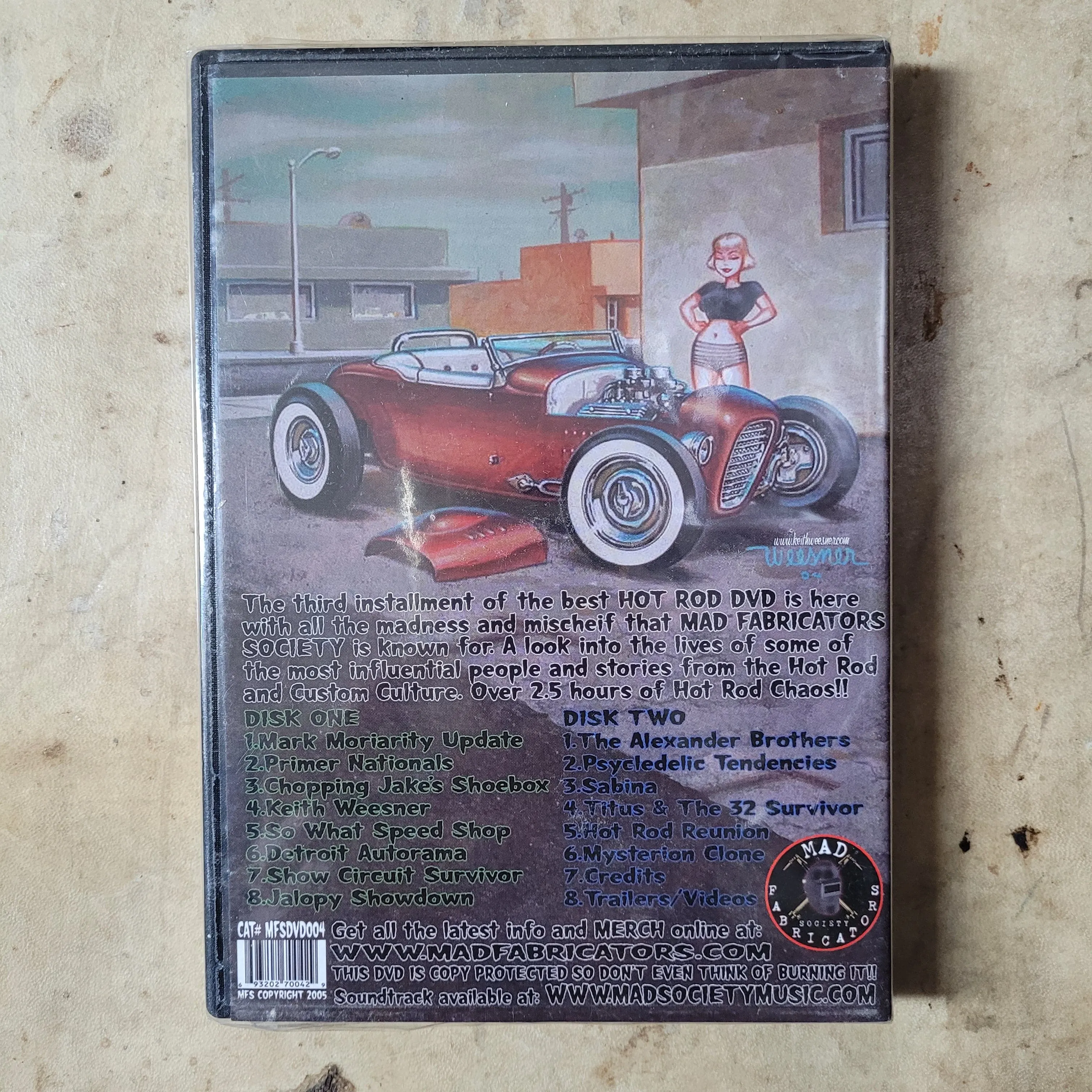 DVD Mad fabricators society VOL. 3