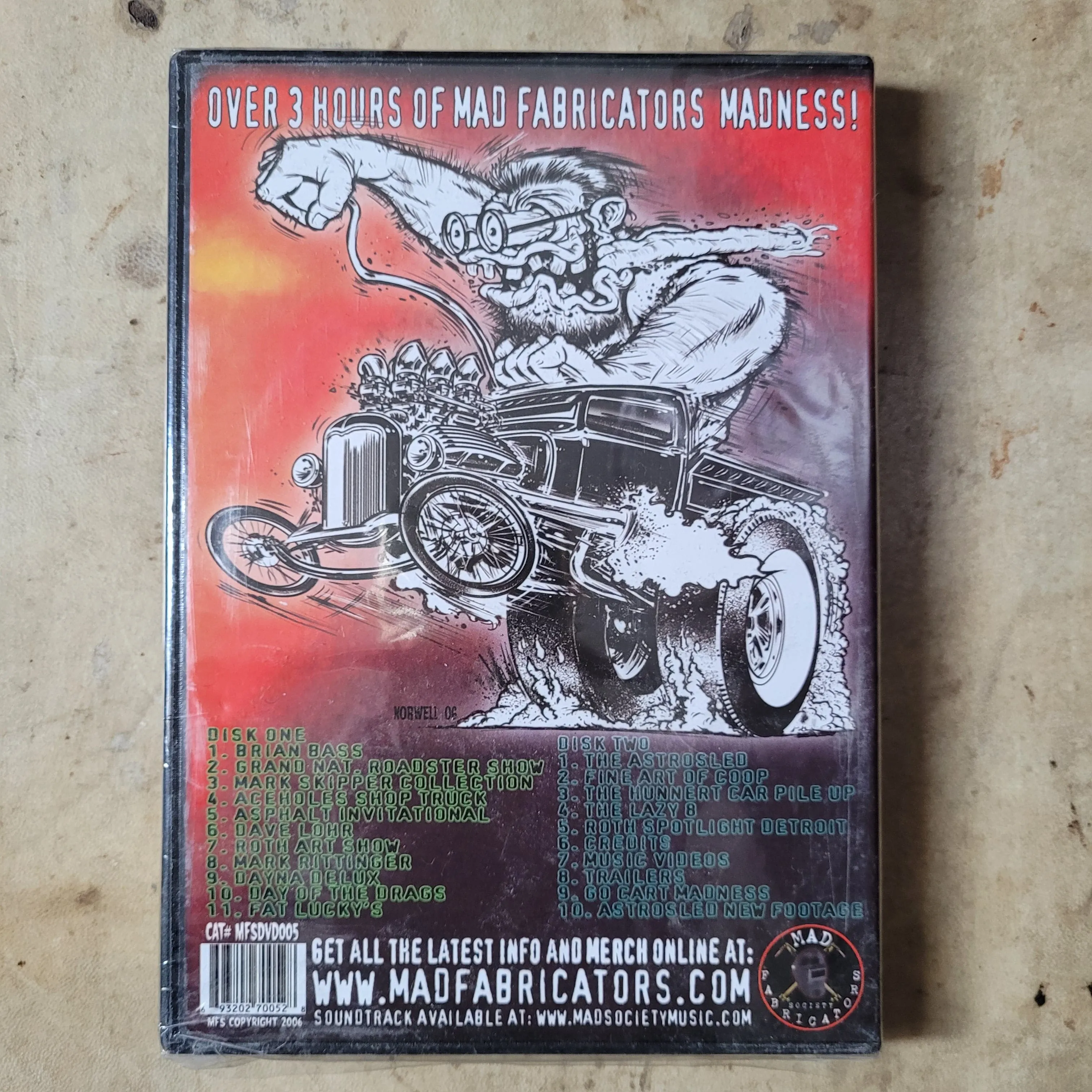 DVD Mad fabricators society VOL. 4