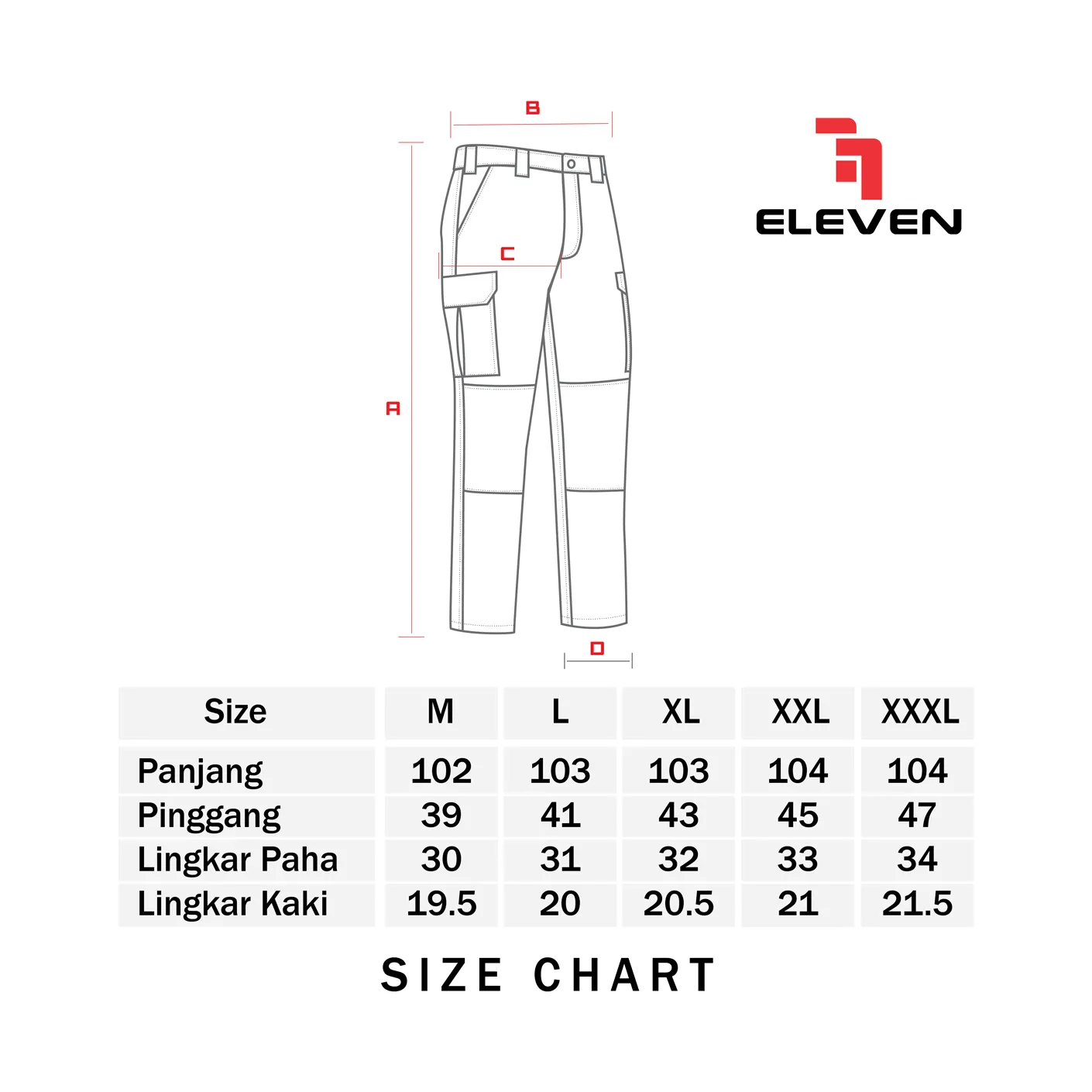 Eleven Celana Panjang Antabua