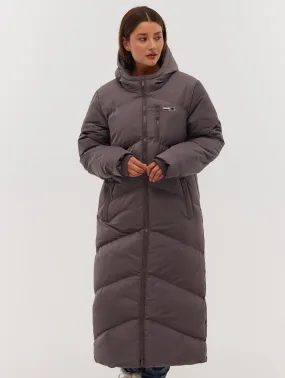 Eloraina Chevron Puffer Parka