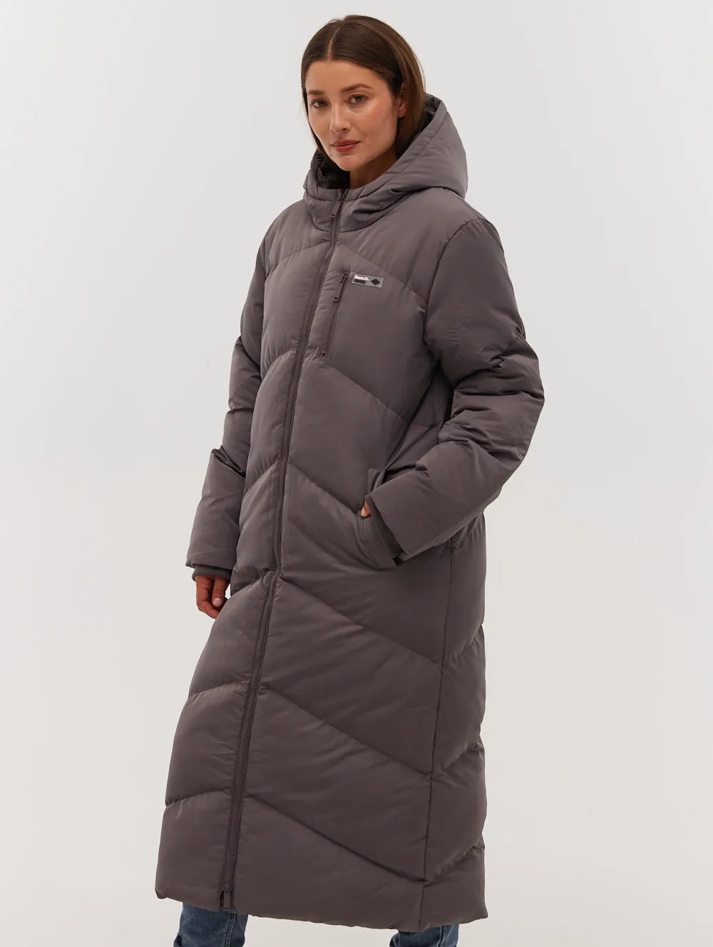 Eloraina Chevron Puffer Parka