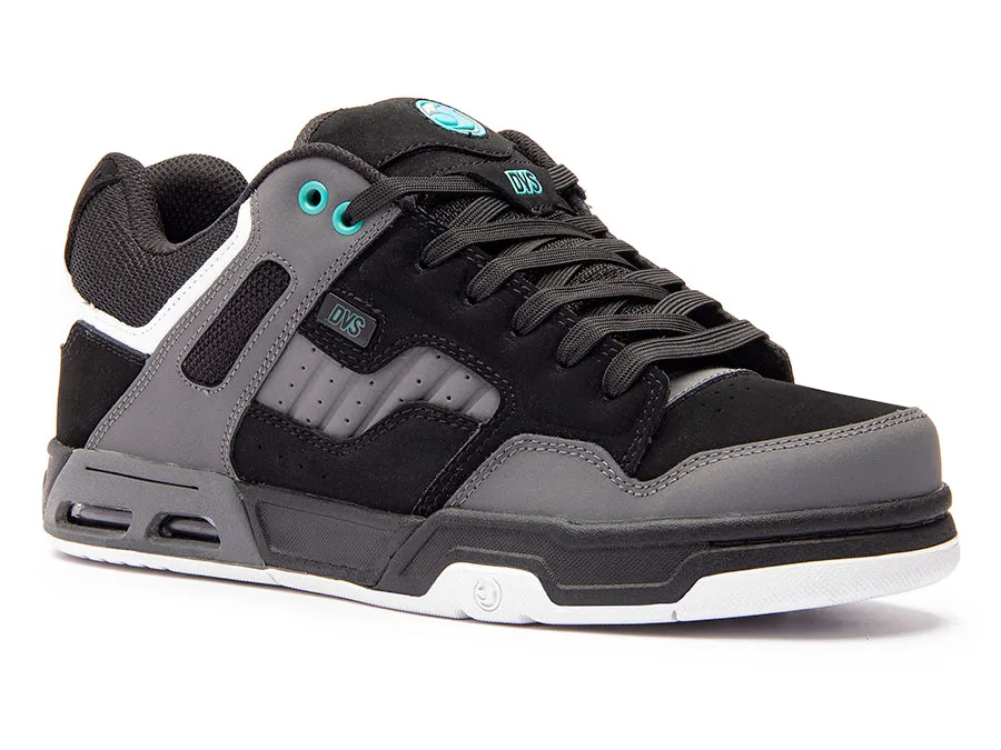 Enduro Heir Black Charcoal Turquoise Nubuck