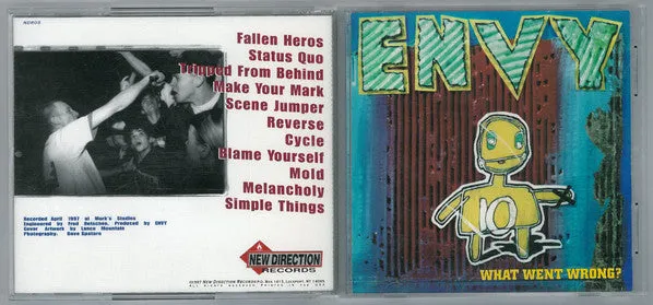 Envy  - What Went Wrong? (CD) (NM or M-)