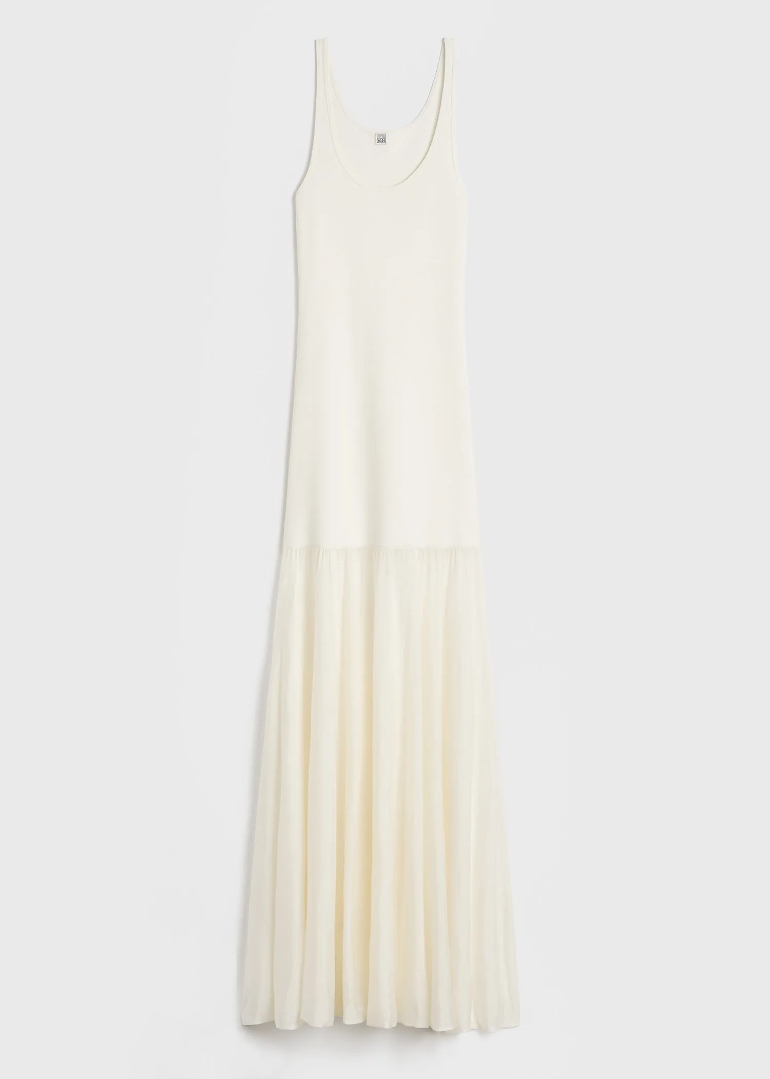 Evening tank dress macadamia