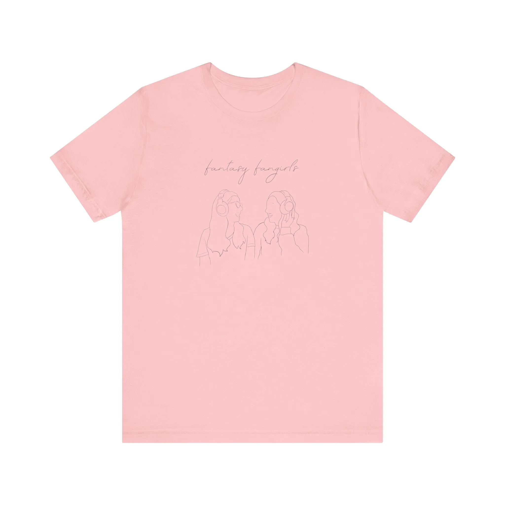 Fantasy Fangirls Minimalist Unisex Short Sleeve Tee