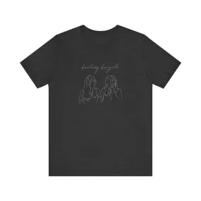 Fantasy Fangirls Minimalist Unisex Short Sleeve Tee